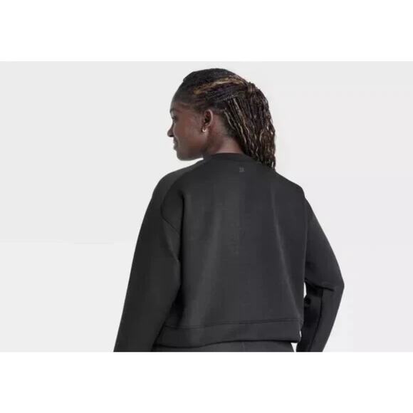 Women's Airy Sleek Sandwash Crewneck Sweatshirt Size XXL - Picture 2 of 8